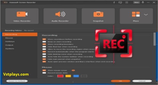 Aiseesoft Screen Recorder 2.2.66 Crack + Serial Key Free Download